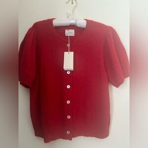 DOEN Anisa Cerise Cardigan Sweater